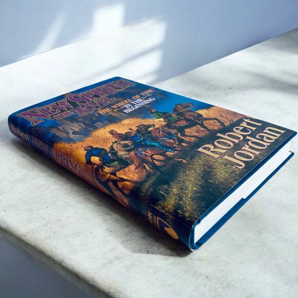 New Spring Robert Jordan Wheel of Time Hardcover Book Fantasy Series Novel - Picture 3 of 6